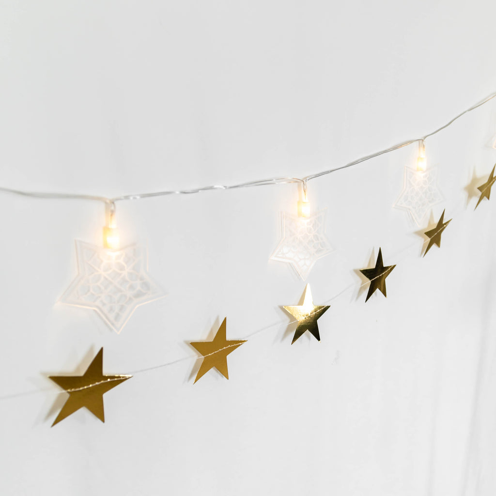 Products Acrylic Star String Lights, Party, Decor, Lights, Fairy Lights, Eid, Ramadan, decor, party, Eid gifts and traditions, Islamic holidays, Ramadan fasting, Eid, Ramadan, Party, Decor, Holiday, Celebrate, Trendy, Elevated style, modern, elegant